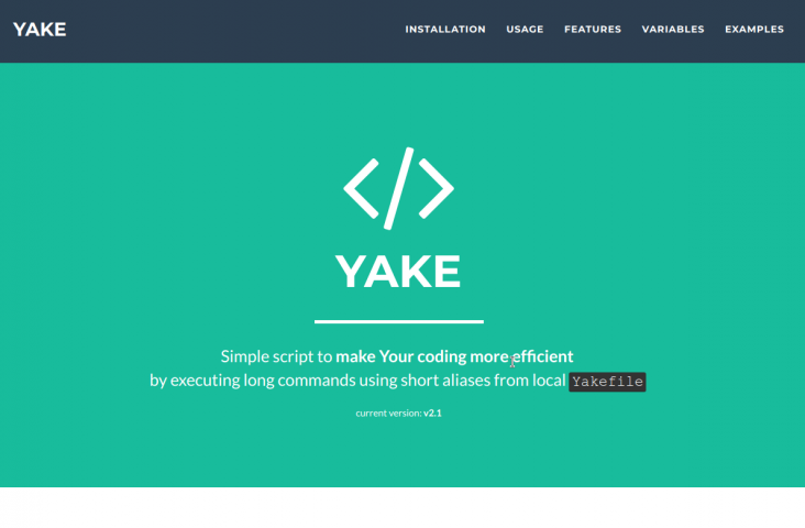 Yake - command shortcut CLI tool